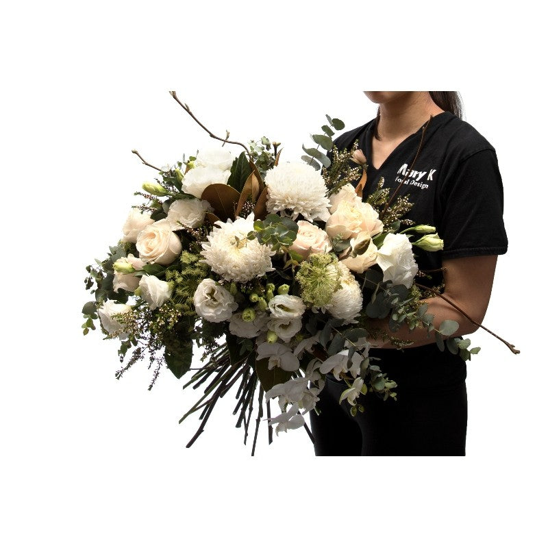 Pure White Maroubra Florist Sameday Flower Delivery (02) 9314 0341 Mary K Floral Design