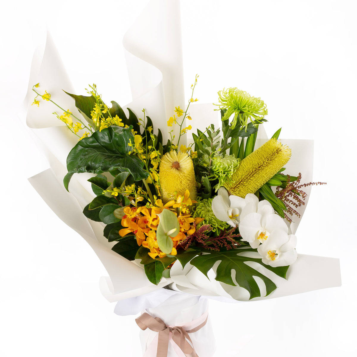 Lemon Sorbet Floral Arrangement Maroubra Flower Delivery (02) 9314 0341 Mary K Floral Design
